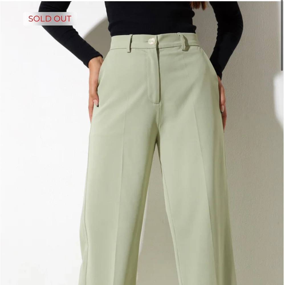 Motel Rocks Sage Green Trousers